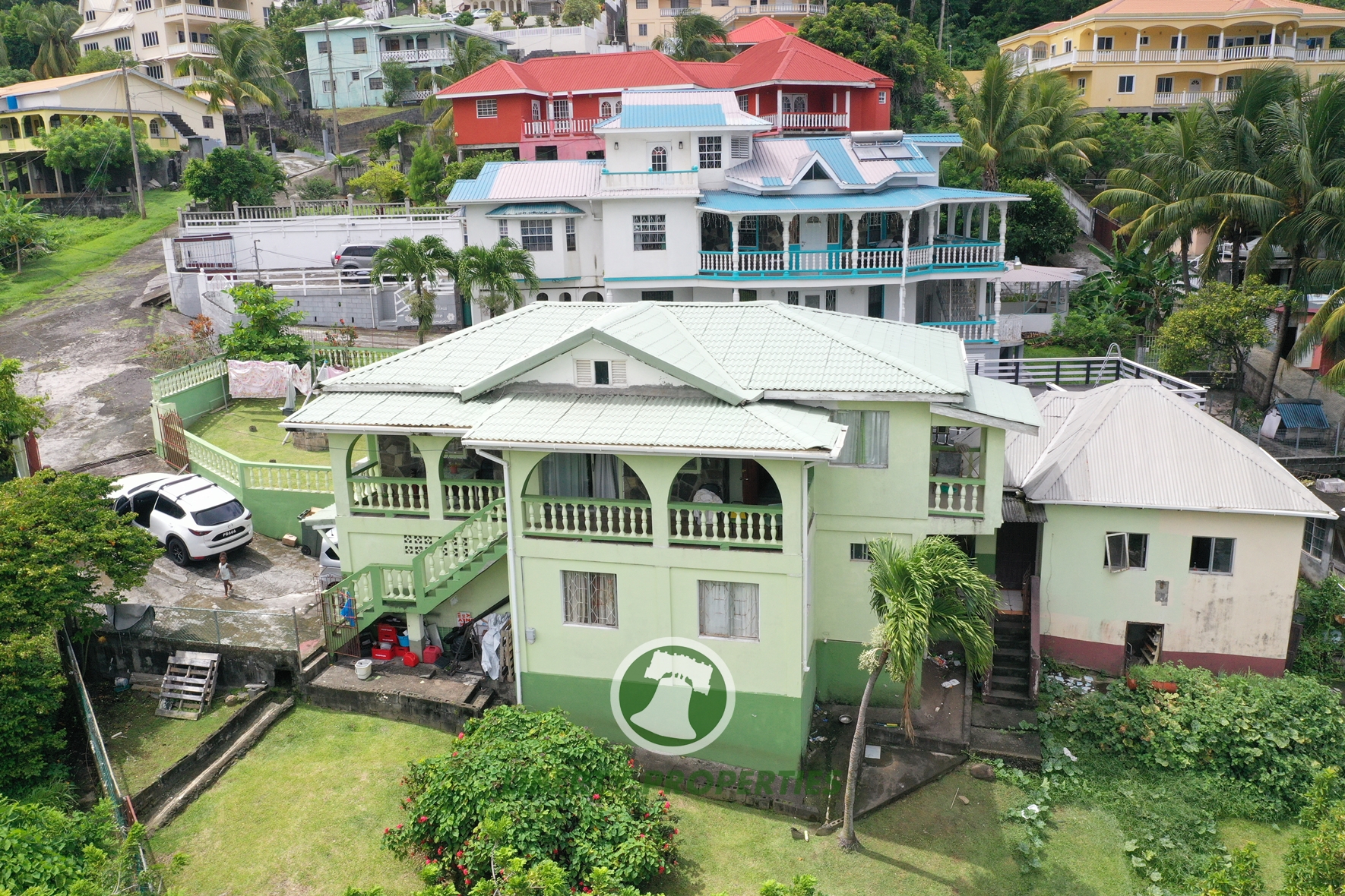 Cozy family home nestled in the quiet and desirable residential neighborhood of Villa B, this charming two-storey home offers a unique blend of space, comfort, and views. Set on a generous 9,752 sq ft:$685,000.00XCD-Open to offers