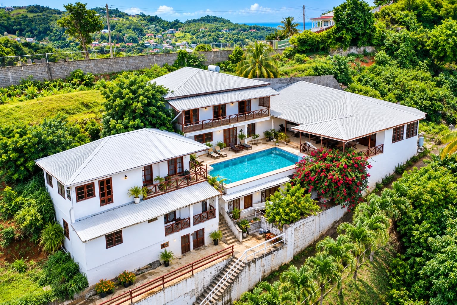 Exceptional Caribbean Investment Property – Villa/Fountain, Saint George, Saint Vincent and the Grenadines. List Price:$1,100,000.00USD