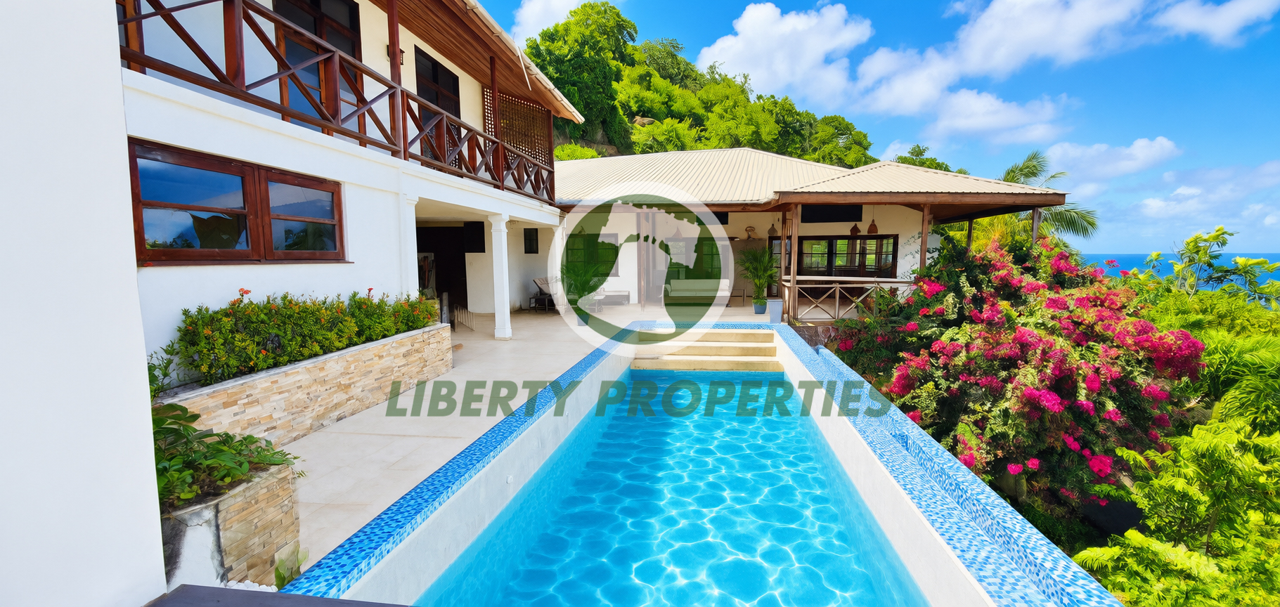 Exceptional Caribbean Investment Property – Villa/Fountain, Saint George, Saint Vincent and the Grenadines. List Price:$1,100,000.00USD